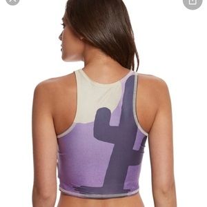 Teeki Coyote Moon Dawn Crop Top